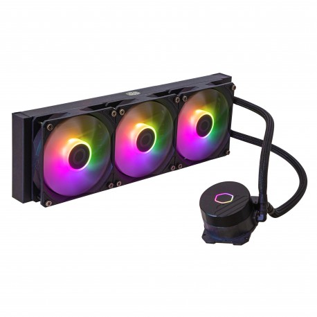 Cooler Master MasterLiquid 360L Core ARGB Carcasa del ordenador, Procesador Kit de refrigeración líquida 12 cm Negro