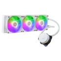 Cooler Master MasterLiquid 360L Core ARGB White Carcasa del ordenador, Procesador Kit de refrigeración líquida 12 cm Blanco