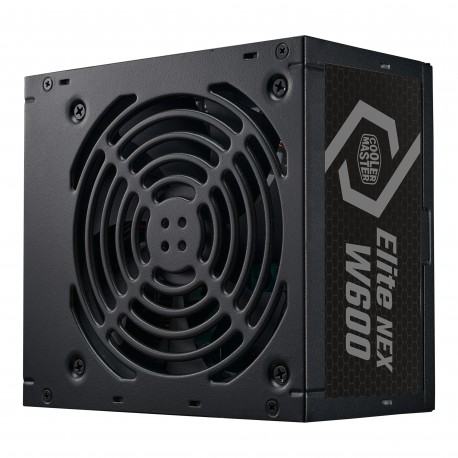 Cooler Master Elite NEX White 230V 600 unidad de fuente de alimentación 600 W 24-pin ATX ATX Negro