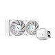 DeepCool LE520 WH Procesador Sistema de refrigeración líquida todo en uno 12 cm Blanco 1 pieza(s)