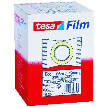 TESA 57226 66 m Transparente 8 pieza(s) - 57226-00001-00