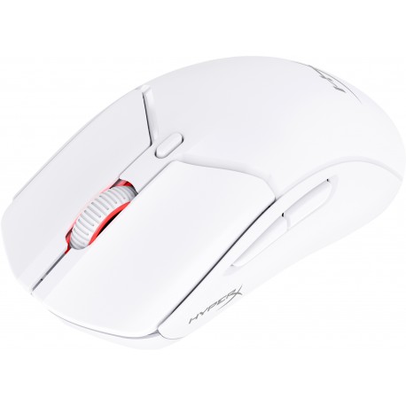 HyperX Pulsefire Haste 2: ratón gaming inalámbrico (blanco)