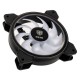 Kolink Umbra HDB ARGB Led PWM - 120 mm Carcasa del ordenador Ventilador 12 cm Negro, Blanco 1 pieza(s)