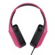 Trust GXT 415P Zirox Auriculares Alámbrico Diadema Juego Rosa