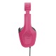 Trust GXT 415P Zirox Auriculares Alámbrico Diadema Juego Rosa