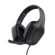 Trust GXT 415 Zirox Auriculares Alámbrico Diadema Juego Negro