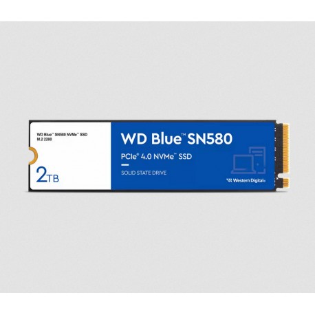 Western Digital Blue SN580 M.2 2 TB PCI Express 4.0 TLC NVMe