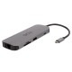 DCU Advance Tecnologic 391166 hub de interfaz USB Tipo C 1000 Mbit/s Gris