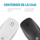 HP Ratón Bluetooth 410 de perfil bajo y plata