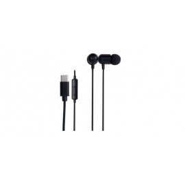 Fonestar X3-NC auricular y casco Auriculares Alámbrico Dentro de oído Llamadas/Música USB Tipo C Negro