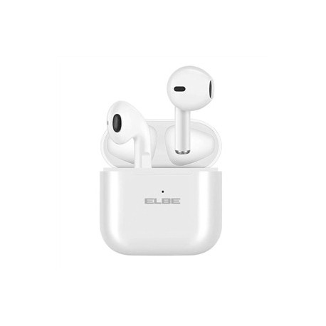 ELBE ABTWS-003-B auricular y casco Auriculares Inalámbrico Dentro de oído Música/uso diario Bluetooth Blanco