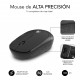 SUBBLIM Alfombrilla con Ratón Harmony Pack Mousepad XL + Wireless Mouse Black