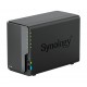 Synology DiskStation DS224+ servidor de almacenamiento NAS Escritorio Ethernet Negro J4125