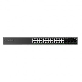 Grandstream Networks GWN7803 switch Gestionado L2+ Gigabit Ethernet (10/100/1000) Negro