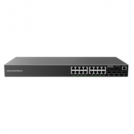 Grandstream Networks GWN7802 switch Gestionado L2+ Gigabit Ethernet (10/100/1000) Negro