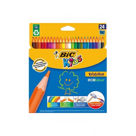 BIC 937515 lápiz de color Colores surtidos 24 pieza(s)