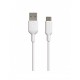 Muvit MCUSC0022 cable USB 0,2 m USB A USB C Blanco