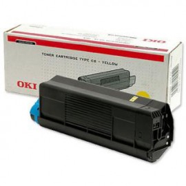 KI Yellow Toner Cartridge C5100/C5300 42127405