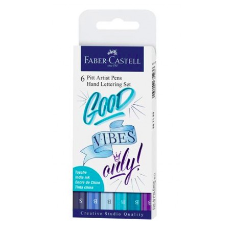 Faber-Castell 267123 juego de bolígrafos Azul, Blanco 1 pieza(s)