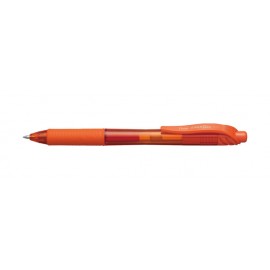 Pentel EnerGel X Bolígrafo retráctil con clip Naranja