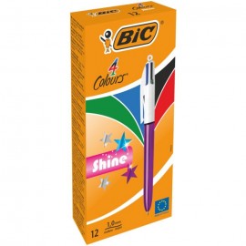 BIC 982876 bolígrafo Negro, Azul, Verde, Rojo Bolígrafo multifunción 12 pieza(s)