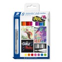 Staedtler 344 C8 marcador de tiza Bala Colores surtidos 8 pieza(s)