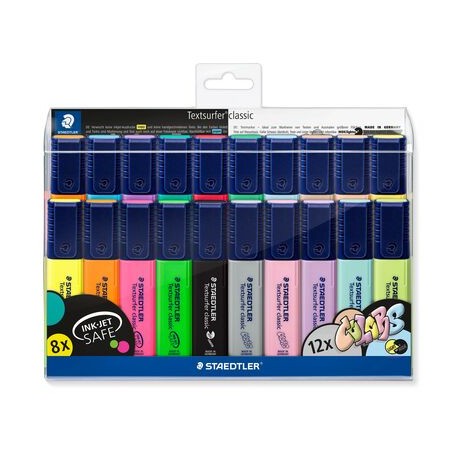 Staedtler 364 WP20 marcador 20 pieza(s) Surtido Colores surtidos