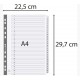 Exacompta MWD1-31Z divisor Caja de cartón Blanco