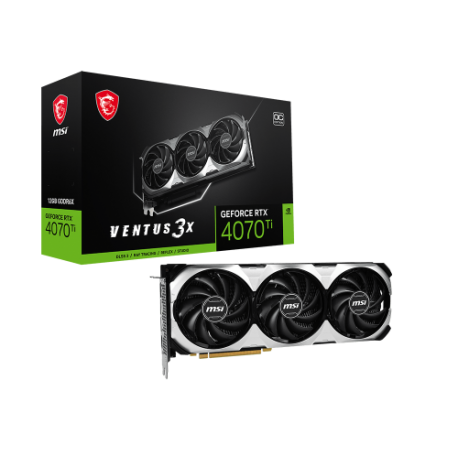 VGA MSI RTX 4070 TI GAMING X SLIM 12G,NV,RTX4070TI,12GB,GDDR6X,192BIT,3DP+1HDMI,TORX FAN 5.0