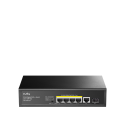 SWITCH CUDY 5-PORT GIGABIT POE+ SWITCH WITH 1 SFP PORT 120W