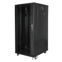 Lanberg FF01-6827-12BL armario rack 27U Rack o bastidor independiente Negro