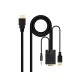 CONVERSOR HDMI A VGA + AUDIO + USB 1.8 M NEGRO NANOCABLE