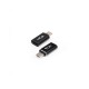 ADAPTADOR MICRO USB A USB-C B/M - USB-C/H NEGRO NANOCABLE