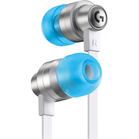 Logitech G G333 Gaming Earphones Auriculares Alámbrico Dentro de oído Juego Azul, Plata