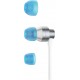 Logitech G G333 Gaming Earphones Auriculares Alámbrico Dentro de oído Juego Azul, Plata