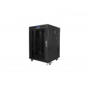 Lanberg FF01-6615-12BL armario rack 15U Rack o bastidor independiente Negro