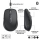 Logitech MX Anywhere 3S ratón mano derecha RF Wireless + Bluetooth Laser 8000 DPI