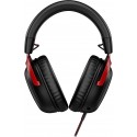 HP HyperX Cloud III - Auriculares gaming (negro-rojo)