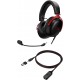 HP HyperX Cloud III - Auriculares gaming (negro-rojo)