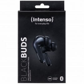 Intenso Black Buds T300A Auriculares Dentro de oído Llamadas/Música/Deporte/Uso diario Negro