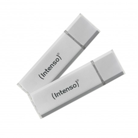 Intenso Ultra Line 2 x 64GB unidad flash USB USB tipo A 3.2 Gen 1 (3.1 Gen 1) Plata