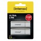 Intenso Ultra Line 2 x 64GB unidad flash USB USB tipo A 3.2 Gen 1 (3.1 Gen 1) Plata