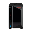 NAS ASUSTOR TOWER 2 BAY 2GHZ 4GB DDR4 X