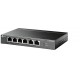 TP-Link TL-SG1006PP switch No administrado Gigabit Ethernet (10/100/1000) Energía sobre Ethernet (PoE) Gris