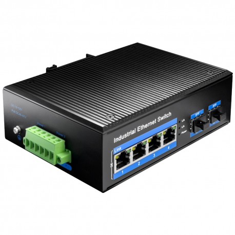 Cudy IG1004S2 switch No administrado L2 Gigabit Ethernet (10/100/1000) Energía sobre Ethernet (PoE) Negro