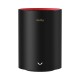 Cudy M3000 3-Pack Doble banda (2,4 GHz / 5 GHz) Wi-Fi 6 (802.11ax) Negro, Rojo 1 Interno