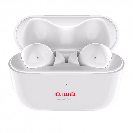 Aiwa EBTW-888ANC/WT auricular y casco Auriculares True Wireless Stereo (TWS) Dentro de oído Llamadas/Música Bluetooth Blanco