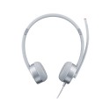 Lenovo 100 Stereo Analogue Headset Auriculares Oficina/Centro de llamadas Plata