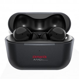 Aiwa EBTW-888ANC/BK auricular y casco Auriculares True Wireless Stereo (TWS) Dentro de oído Llamadas/Música Bluetooth Negro