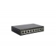 LevelOne GES-2108P switch Gestionado L2 Gigabit Ethernet (10/100/1000) Energía sobre Ethernet (PoE) Negro